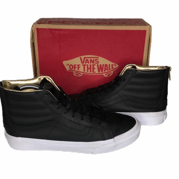 zip up high top vans